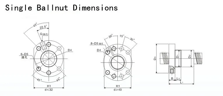 1 шт. SFU1204 шариковый винт-l200мм+ 1 шт. 1204 шариковый винт гайка для деталей с ЧПУ без торцевой обработки