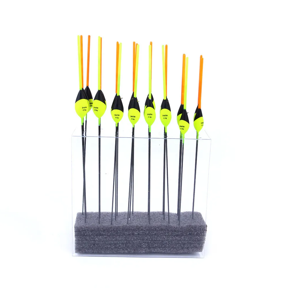 100 шт./кор. 0,15g 0,2g 0,3g 0,4g 0,5g 0,75g деревянные ограждения морской рыбалки светильник палка поплавки и розничная торговля