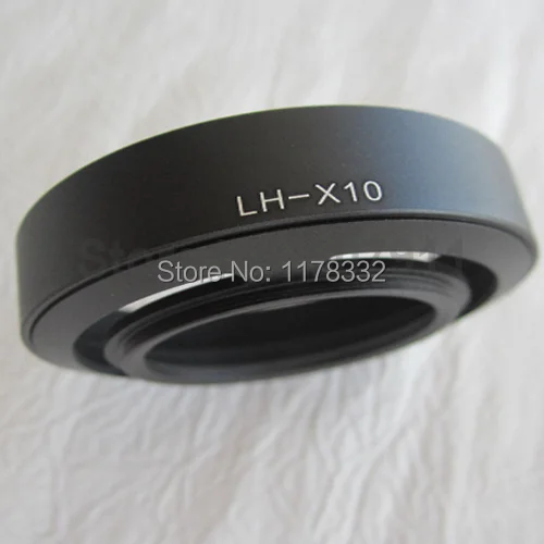LH-X10 Металл бленда с 52 мм фильтр переходное кольцо для Fujifilm X10 X20 LH-X10 с номером отслеживания
