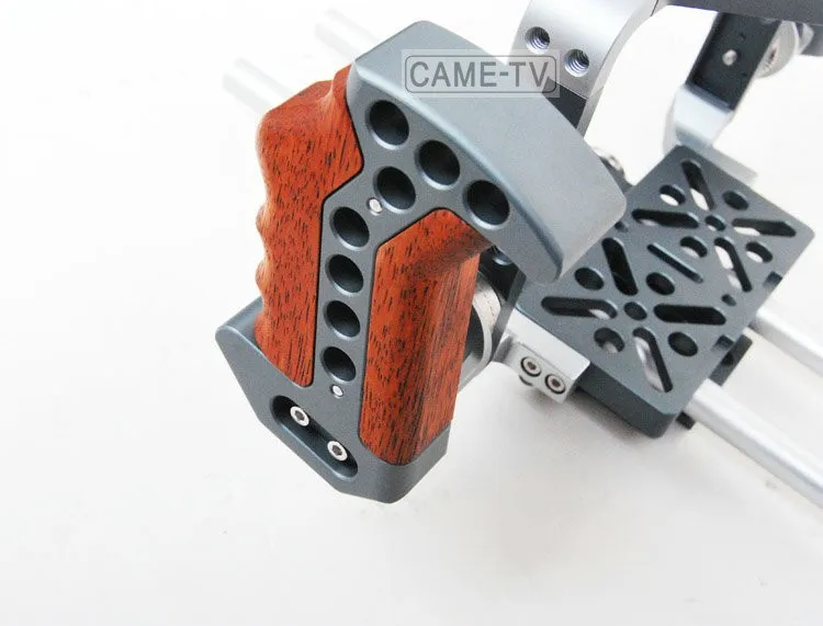 CAME-TV BMCC корпус/Броня Верхняя Боковая ручка 15 мм стержень для черной волшебной камеры Rig