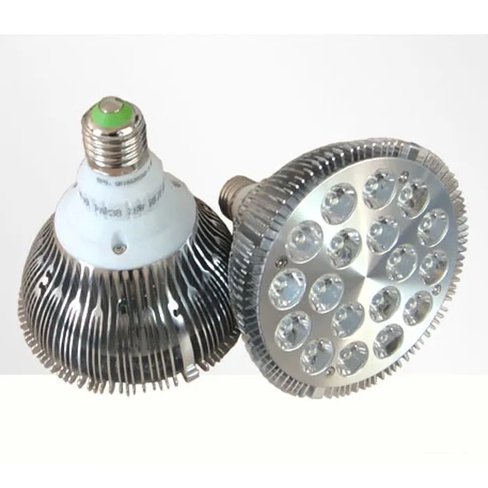 4 xwholesale CE ROHS E27 36 Вт par 38 LED PAR38 лампа 85-256 В с 18 светодиодов гарантия 2 года доставка