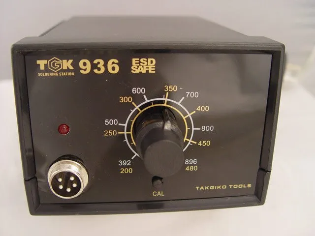 TGK-936 быстрая паяльная станция Сплит типль железный наконечник Антистатическая без свинца, сварка титановая станция ESD температурная станция