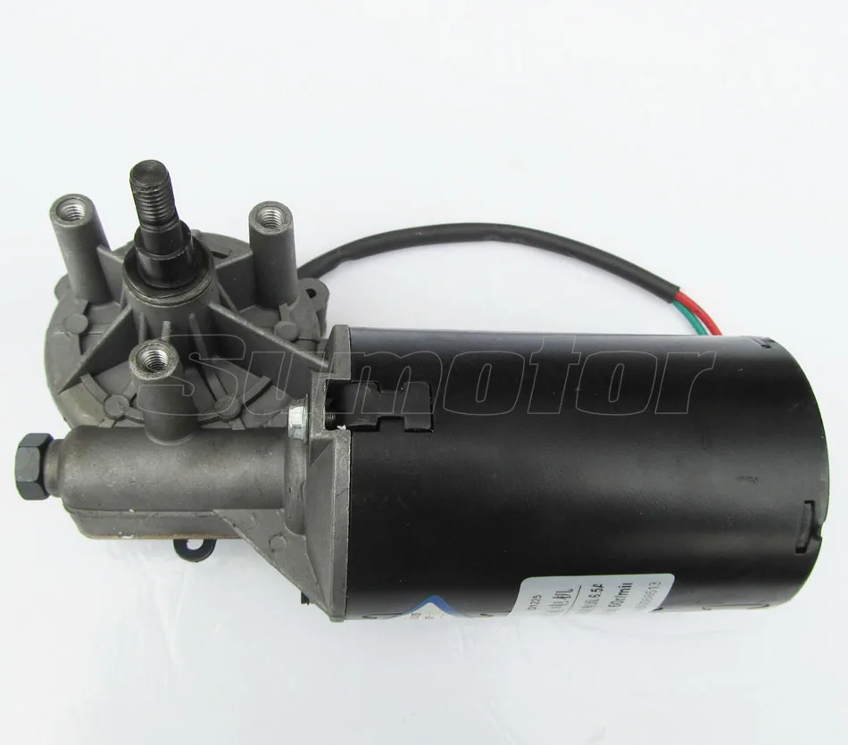 GW70105 50 об./мин. DC24V 800N * см 6.5A 50 Вт высокий крутящий момент на низких оборотах червь Шестерни редуктор электродвигатель, стеклоочиститель