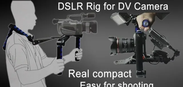 DSLR RIG DSLR Rig Movie Kit наплечное крепление DSLR Стабилизатор Наплечная установка для Canon Nikon Panasonic