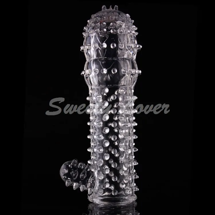 Sex-Products-Penis-Extension-Sleeve-Ring-Cheap-New-2014-Realistic-Crystal-Condoms-Penis-Extender-Cock-Sleeve-for-Men-Sex-Toys