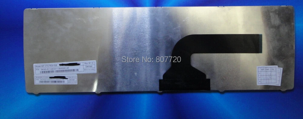 GR немецкая клавиатура для ноутбука ASUS K52 K52JK K52JR K52F ect K52 серии, 0KN0-511GE02, MP-07G76D0-528, 04GNQX1KGE00-2