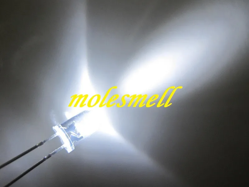 5mm round white