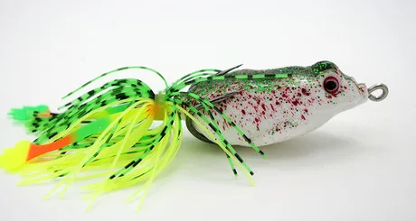 Рыбалка Лягушки приманки юбка хвост искусственные приманки Snakehead убийца 13 г/55 мм паз крови двойные рыболовные крючки