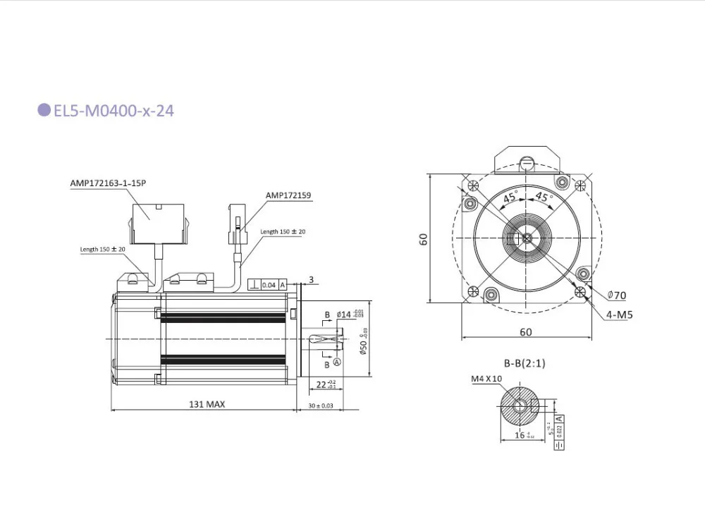 Всего 5 компл. Leadshine AC Servo Drive L5-400 и AC серво двигатель 400 Вт ACM6004L2H-B кодер 2500 линии работают на 220VAC RUN 3000 ОБ./МИН