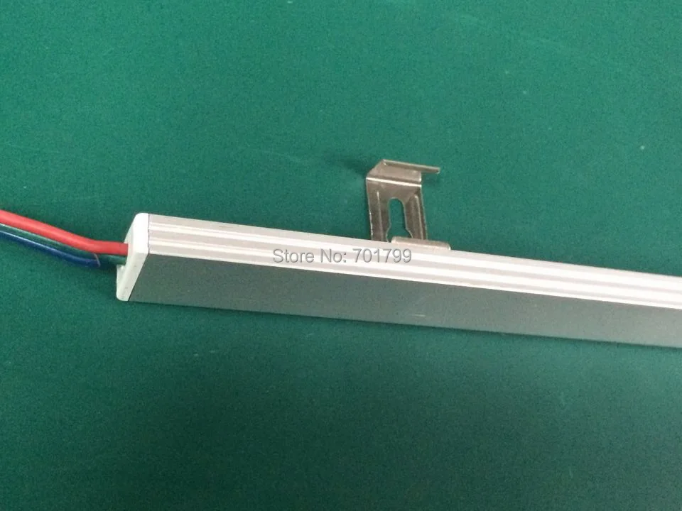 1 м DC5V WS2812B светодиодный цифровой жесткий стержень; с молочной оболочкой; 32 пикс./м; 1 м в длину; вход DC5V