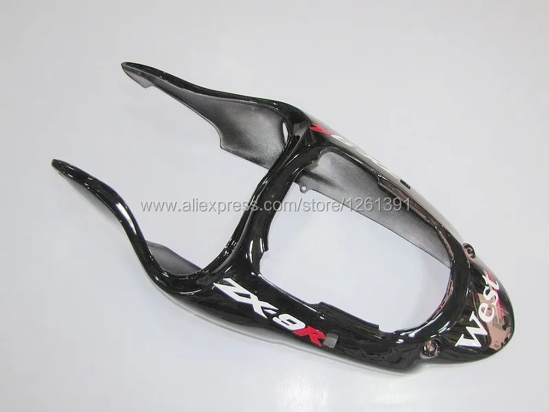 Hotlike Запад Черный Белый Кузов для Kawasaki Ninja ZX-9R 98-99 ZX 9R 1998-1999 Обтекатели ZX9R 98 99 ZX 9R 1998 1999 обтекатель комплект