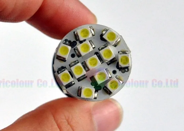 Autoec T20 7440 7443 WY21W W21/5 Вт 1210 3528 102 SMD LED W5W автомобиля сигнал поворота свет лампы авто белый DC12V 100X# LD02