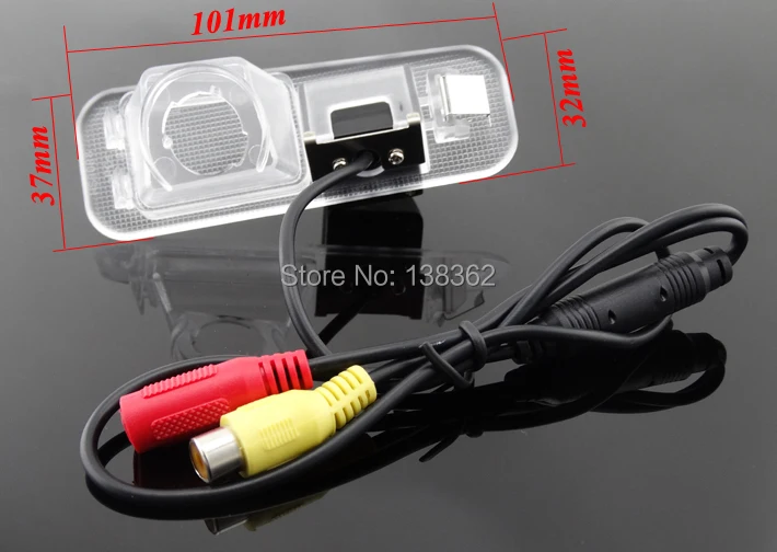Free Shipping color CCD Car Reverse Camera Rear View backup Camera parking rearview For KIA Rio 2007-2011 / K2 sedan Super night