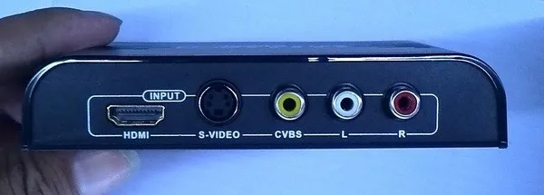 363A rca композитного видео и S-Video HDMI конвертер, AV/S-VIDEO в HDMI 1080 P Upscaler AV конвертер видео аудио адаптер