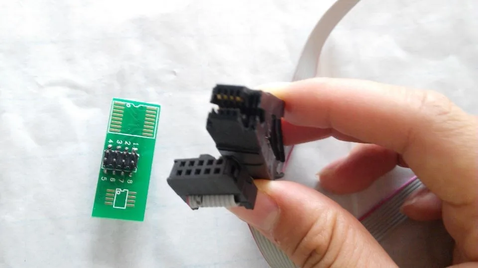 HKPAM Глобальный по всему миру SOIC8 SOP8 крепление для вспышки/Тесты Зажим для USB Всемирного Progrmmer BIOS/24/25/93