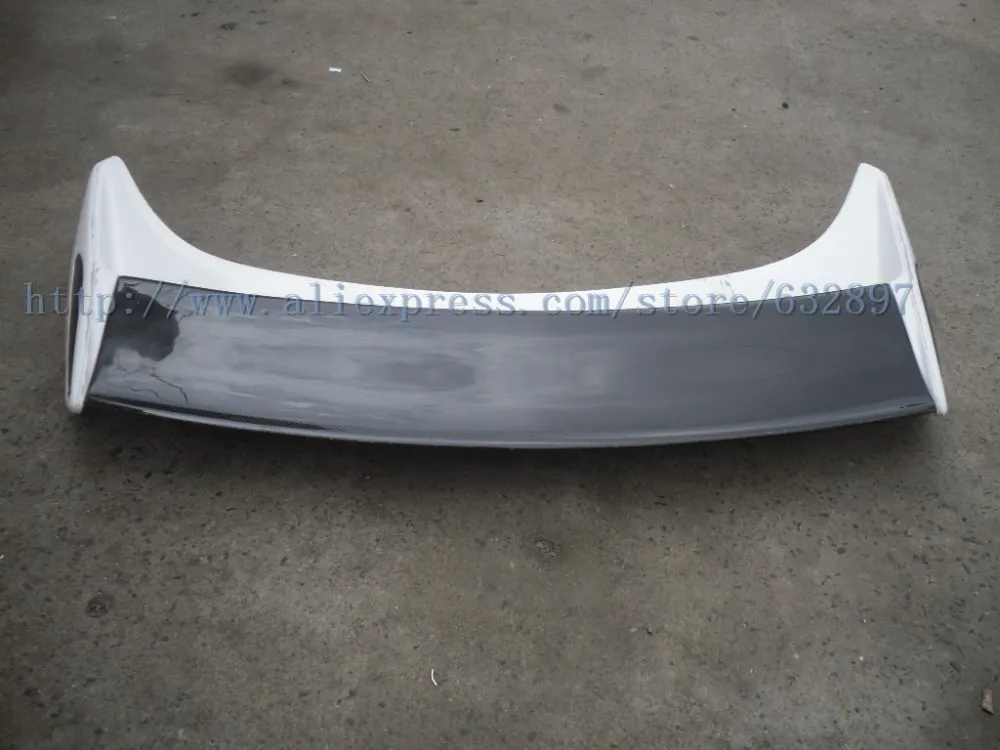 02-08 350Z Z33 Nismo V2 Стиль задний спойлер из углеродного с FRP база