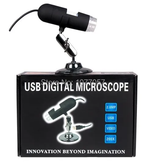 ЕС, США Best качество, ce iso, USB цифровой микроскоп/дисплей 5.0 М пикселей USB цифровой микроскоп с 20-200X увеличение