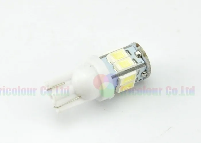AutoEC T10 W5W 9smd 5630 5730 Led Автомобильная дверь Подсветка лампа белый 12 v 100 шт.; ; детское нижнее белье# LB72