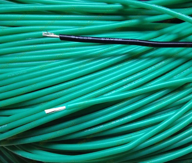 3 м ультра мягкого силикона Тесты линия/кабель, 22 AWG 0.3 кВ, -65C ~ 200C Ультра Flexiable силиконовый кабель, отправить случайный цвет