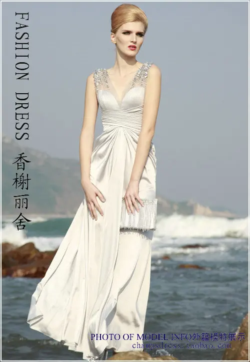 Новое Модное Длинное Платье vestido longo robe de soiree Формальное Кристальное сексуальное платье с открытой спиной Вечерние платья подружки невесты