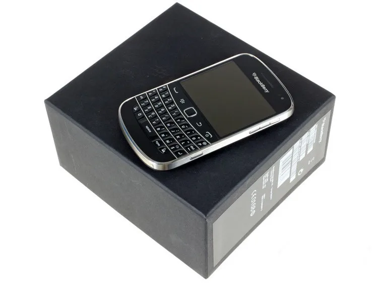 Отремонтированный Blackberry 9900 Bold Touch разблокированный 3g Смартфон QWERTY+ сенсорный экран 2,8 дюйма, WiFi, gps, МП