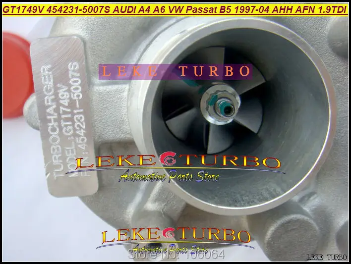 GT1749V 454231-5007S 454231 028145702H Turbo Turbocharger For AUDI A4 A6 Volkswagen VW Passat B5 1997-2004 AHH AFN 1.9L TDI (6)