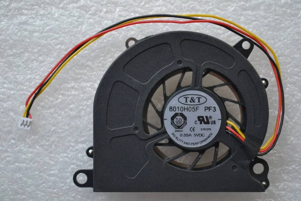 Новый ноутбук процессора вентилятор охлаждения для MSI Wind U100 U90 U90X U115 U110 U120 U130 U135 A58 A58R 6010H05F