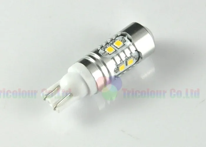 AutoEC T10 10 Вт 10 светодиодный SMD2323 samsung светодиодный задний светильник для автомобиля с линзой автомобильные задние фонари 300 шт.# LB64