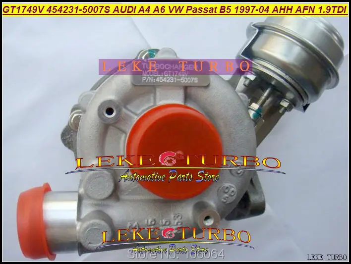 GT1749V 454231-5007S 454231 028145702H Turbo Turbocharger For AUDI A4 A6 Volkswagen VW Passat B5 1997-2004 AHH AFN 1.9L TDI 