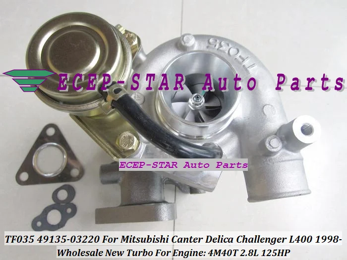 TF035 49135-03220 Turbocharger For MITSUBISHI Canter Delica L400 1998- 4M40 2.8L 125HP
