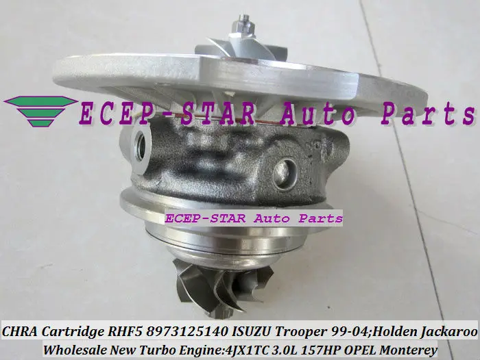 TURBO CHRA Cartridge Of RHF5 8973125140 Turbocharger FOR ISUZU Trooper 1999-04 HOLDEN Jackaroo OPEL Monterey 4JX1TC 3.0L 157HP