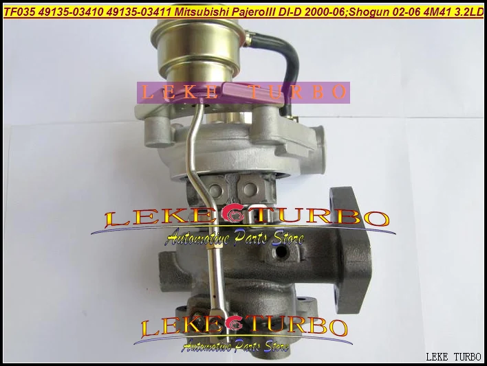 TF035 49135-03411 49135-03410 ME203949 ME191474 Turbo Turbocharger For Mitsubishi Shogun;Pajero III 2000- 4M41 3.2L D 160HP (3)