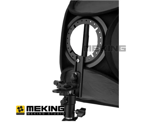 Софтбокс Meking E6060 60x60 см 2" для студийного освещения Speedlite с переходным кольцом l-образной формы два диффузора