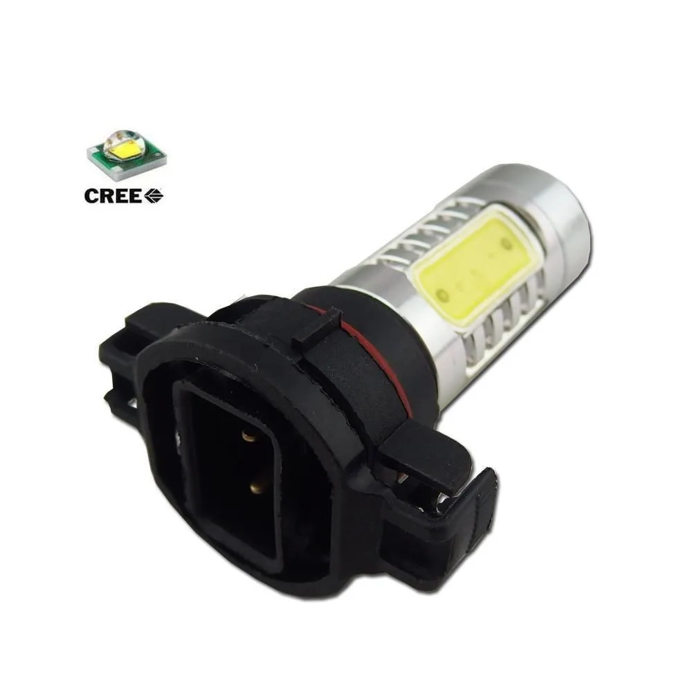 2 шт. H16 чистый белый 2504 PS X 24 W 11 W CREE чип светодиодный DRL Противотуманные лампы