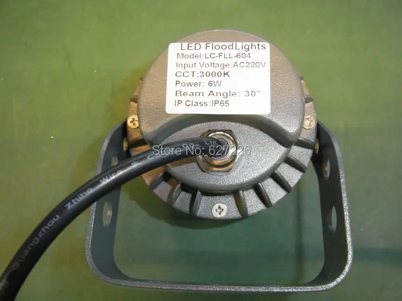DC24V 6 Вт 600lm красные, синие зеленый yllow белый/теплый белый Высокое качество супер яркий IP65 Светодиодный прожектор, открытый Прожекторы