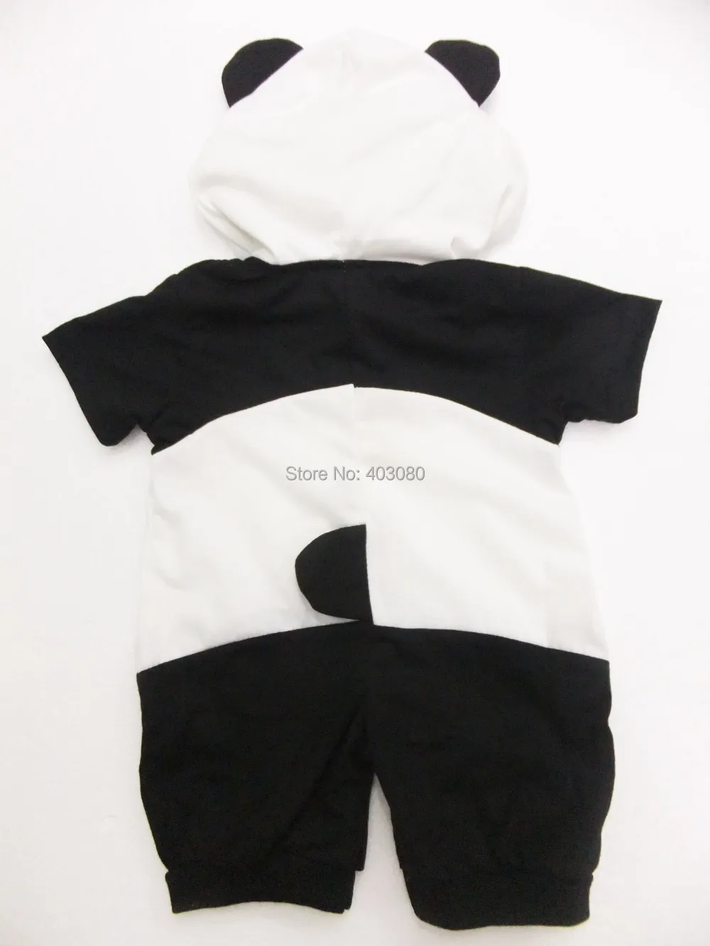И розничная, хлопковая одежда с короткими рукавами детская одежда для ползания с пандой детские комбинезоны, одежда для игр с пандой, SZ-S-XL