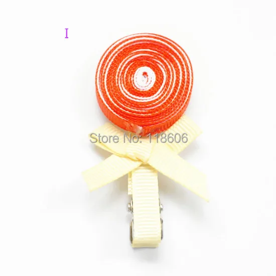 cute Lollipop ribbon sculpture hair bow for Kids 10.jpg