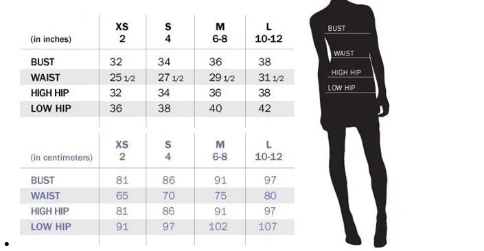 bikini size