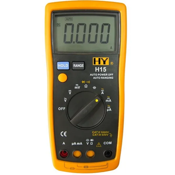 H15 3999 отсчетов цифровой мультиметр тестер с 1000 v Напряжение H15 тестер H15 цифровой мультиметр тестер