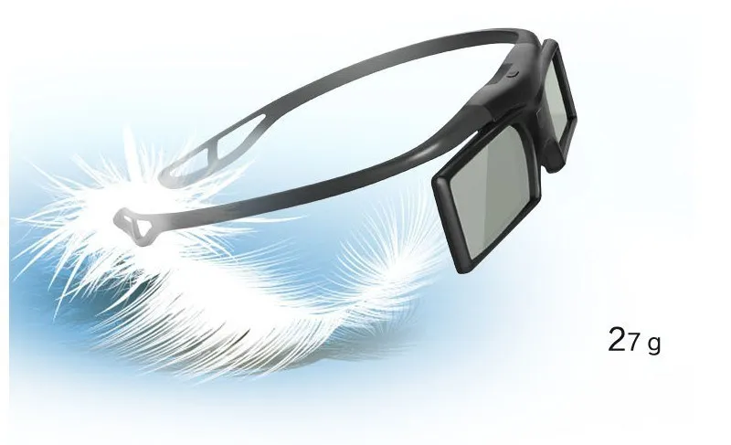 2 шт./лот DLP соединение с активным затвором 3D очки проектор 3d очки для(acer/Potoma/BenQ/samsung) DLP соединение 3d очки