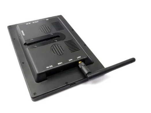 7in FPV монитор/Displayer встроенный 32CH 5,8G беспроводной приемник и DVR Запись с солнцезащитным колпаком(все-в-одном