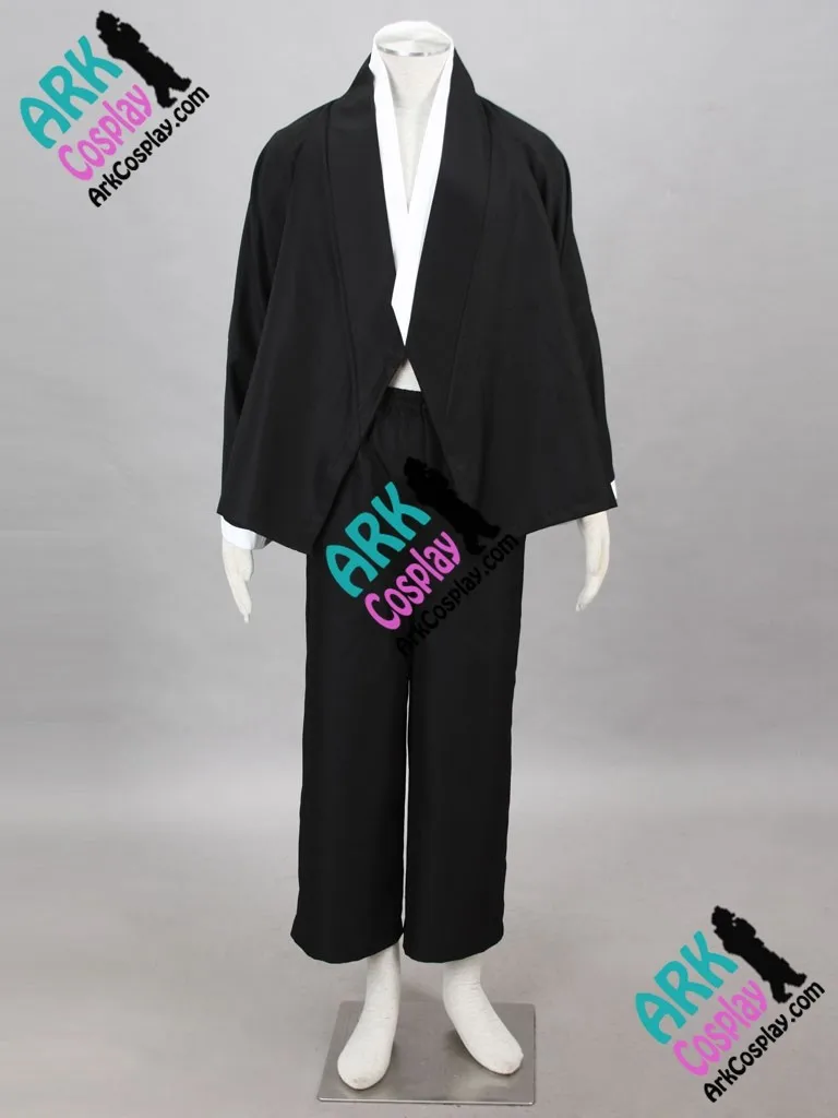 Bleach Aizen Sousuke Косплей кимоно косплей, черные мужские костюм для косплея по Вселенной Блич