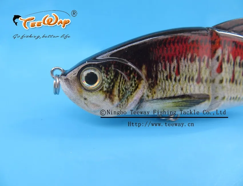 Продукт Рыбалка приманки 4 Сегмент Swimbait Жесткий приманки медленно 19 г 12 см рыболовный крючок Рыболовные снасти FL4-M04