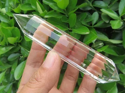 4.5" 13 стор VOGEL Стиль природных 99.9% Ясно Кварцевый Жезл DT ТОЧКА 92 г