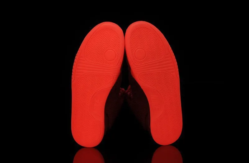 Air Yeezy 2 Red October Kanye West Glowing Shoes Basketball Shoes With Top Quality|shoe rain|shoes sexyshoe - AliExpress