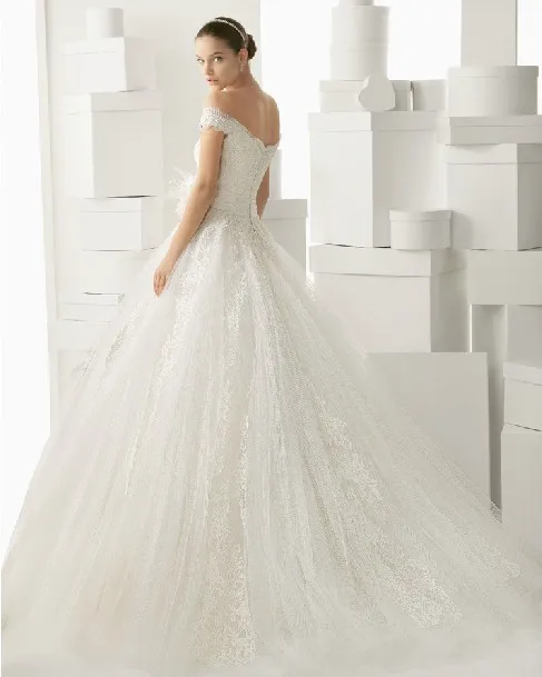 Новая мода невесты длинные элегантные кепки рукавом vestidos формальные свадебные бальное платье кружево аппликации мать невесты платья