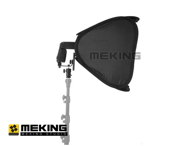 Софтбокс Meking E6060 60x60 см 2" для студийного освещения Speedlite с переходным кольцом l-образной формы два диффузора