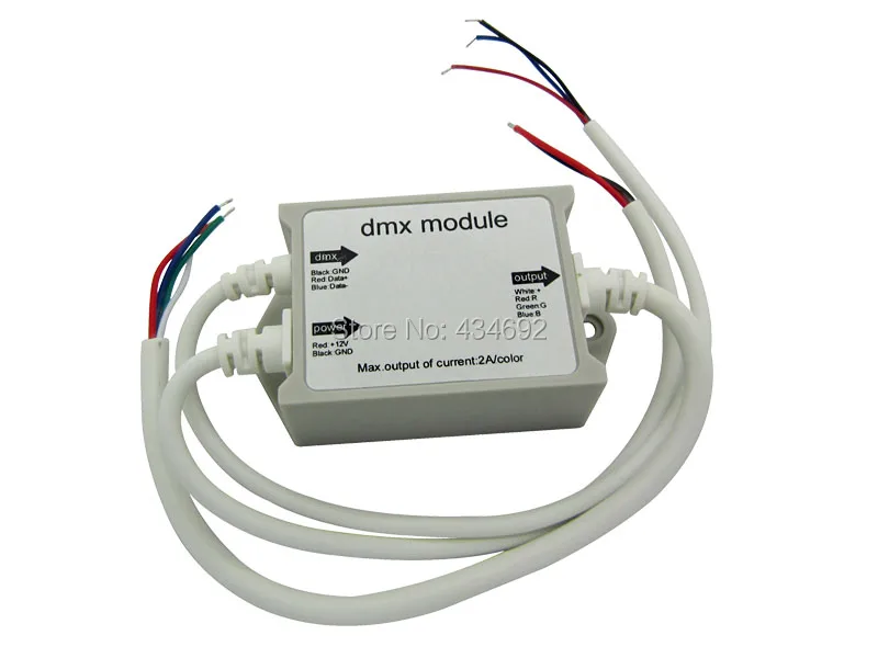 Быстрая DC 12 V Светодиодный DMX контроллер 3 канала DMX модуль достижения затемнения различные изменения процедур