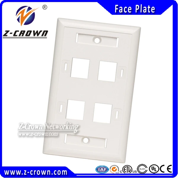 4P US type face plate z-crown