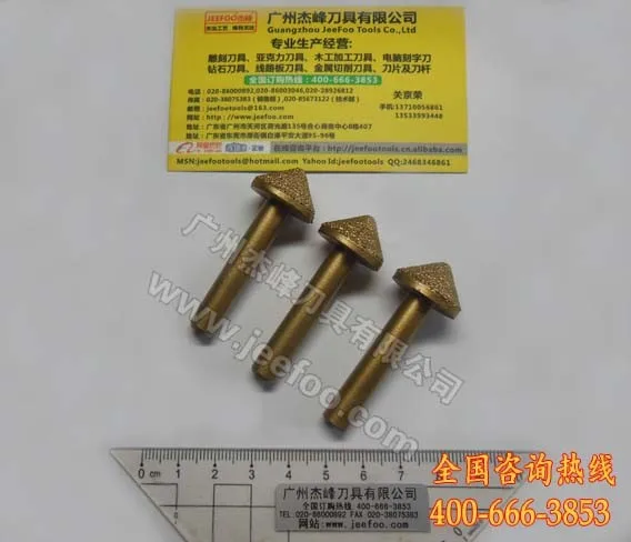 A12-Angle 20 8*22*10 прецизионные гранитные конические гравировальные Биты/CNC каменная пайка резьба инструмент фрезы для мрамора песчаника